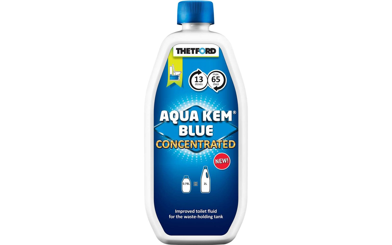  Thetford Aqua Kem Blue Concentrated Sanitärflüssigkeit 780 Ml