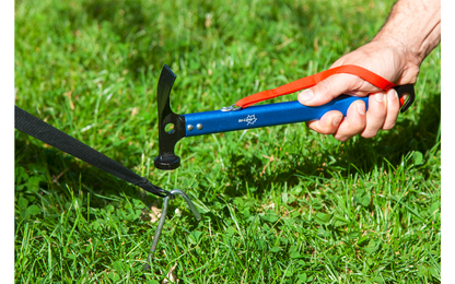  Bo-Camp Hammer Mit Heringsabzieher Aus Aluminium