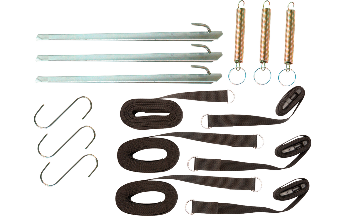  Bo-Camp Sturmgurt-Set Universal 12-tlg.