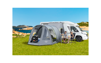  Berger Touring Air XL Reisemobil- / Kastenwagen Aufblasbares Vorzelt Mit Moskitotür Und Fest Eingebauten Boden
