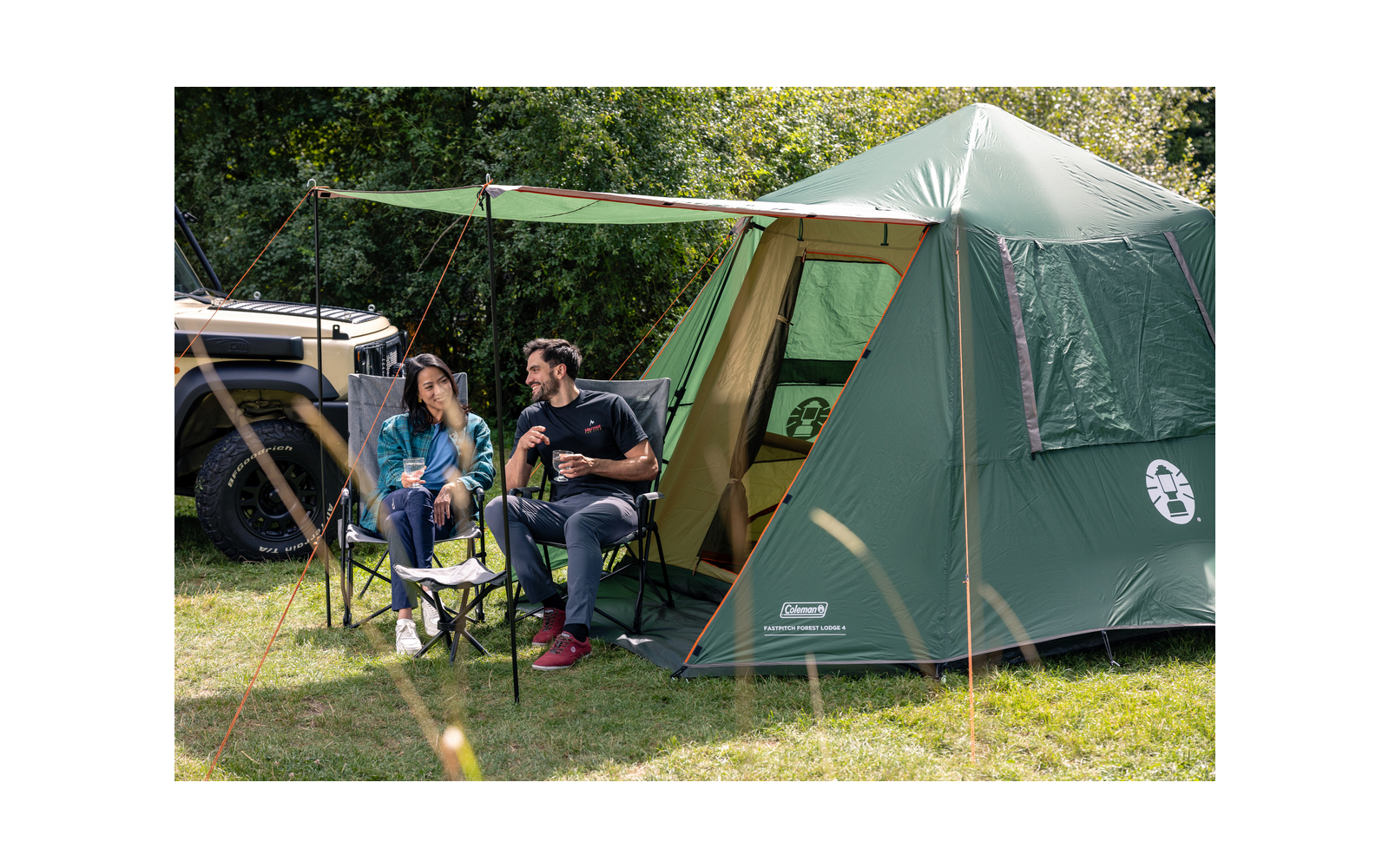  Coleman FastPitch Forest Lodge 4 Kuppelzelt Für 4 Personen