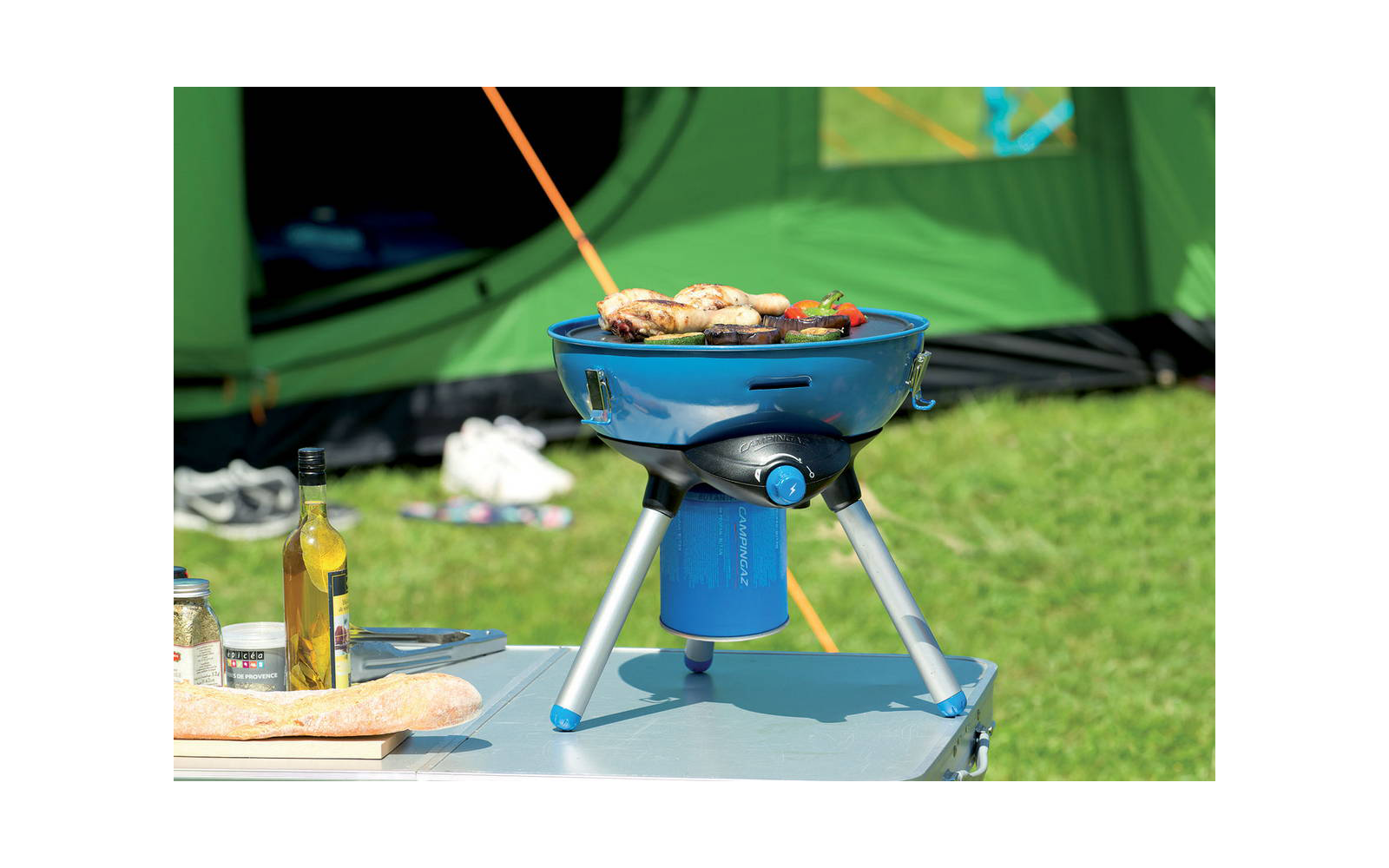 Campingaz Party Grill 400 CV Gasgrill Inklusive CV 470 All Season Gaskartuschen 3er Set