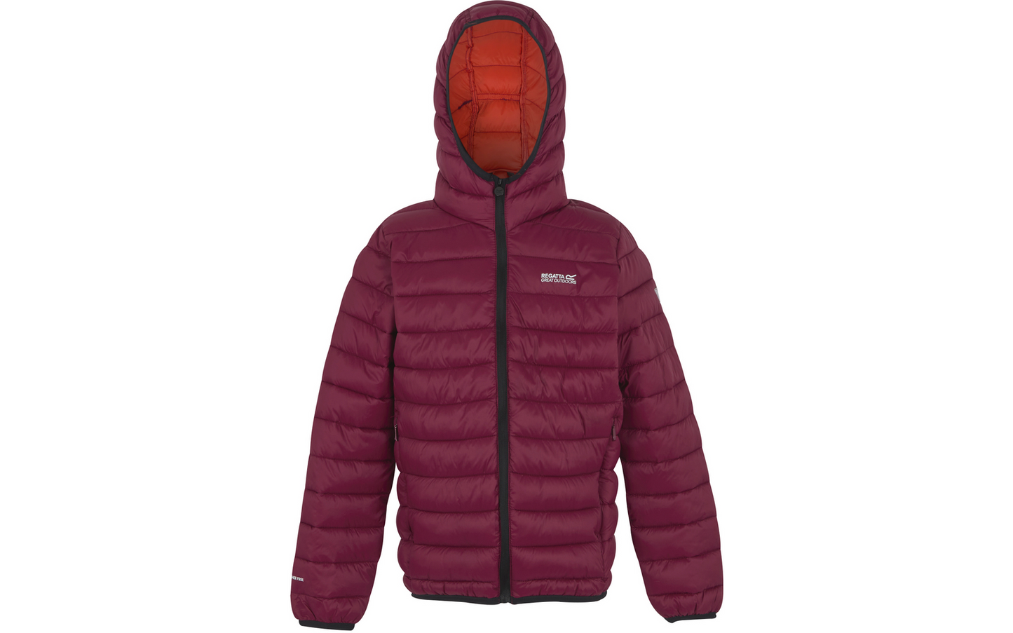  Regatta Marizion Kinder Baffle-Jacke Mit Kapuze