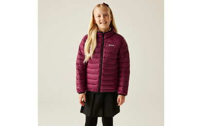  Regatta Marizion Kinder Baffle-Jacke Mit Kapuze