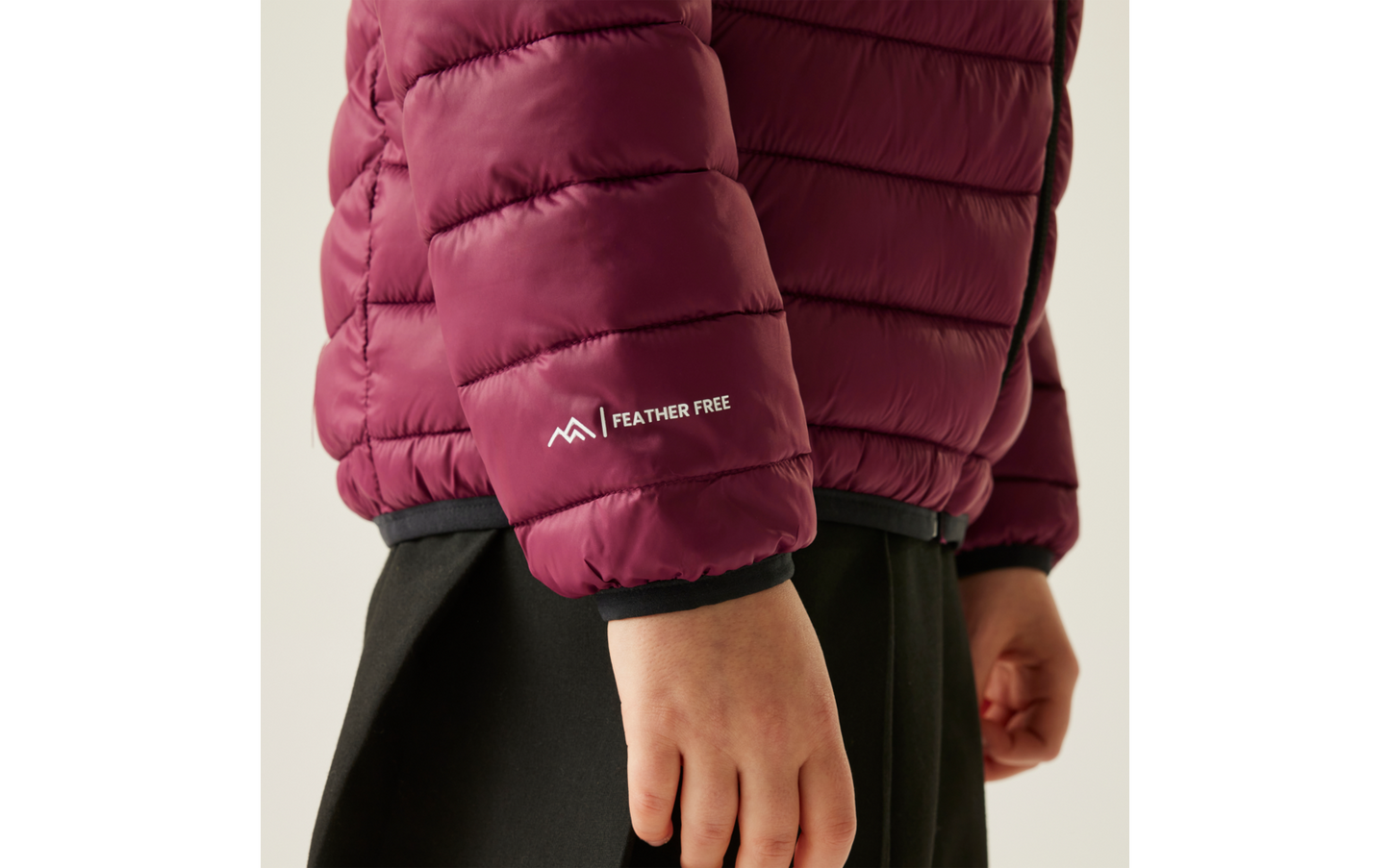  Regatta Marizion Kinder Baffle-Jacke Mit Kapuze