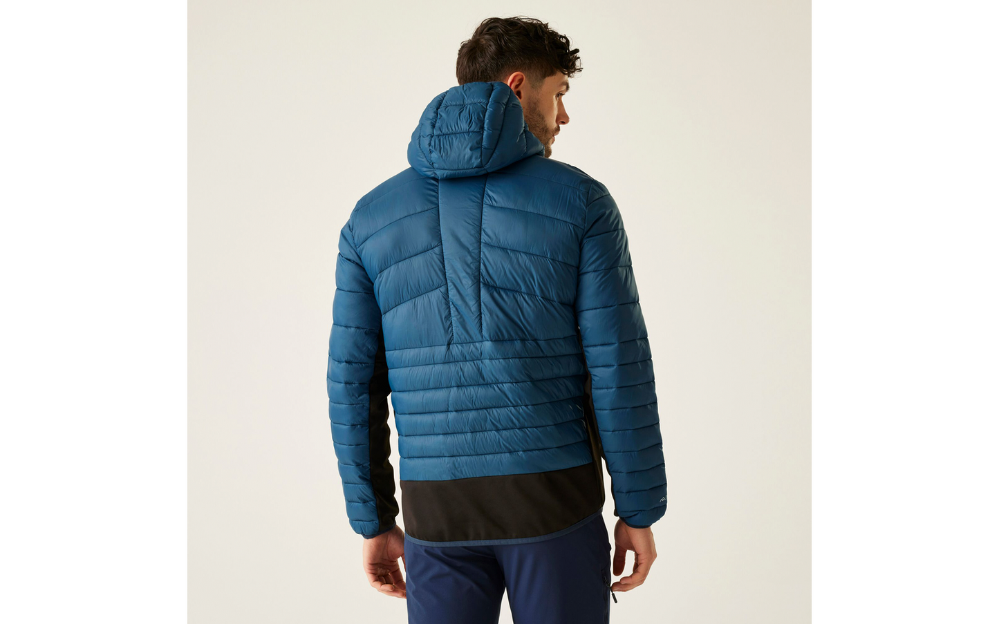  Regatta Hooded Leedre Hybrid Herren Outdoorjacke