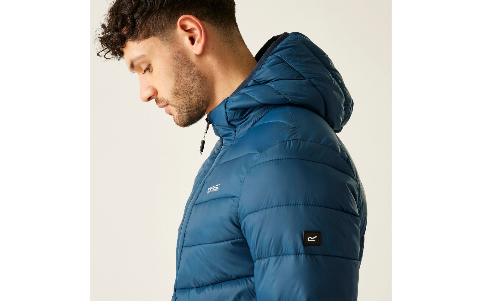  Regatta Hooded Leedre Hybrid Herren Outdoorjacke