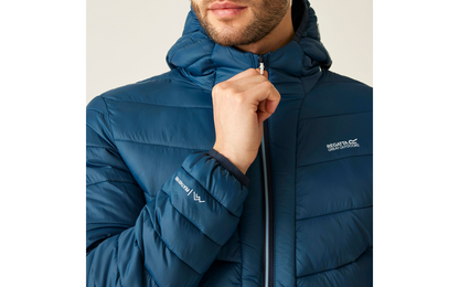  Regatta Hooded Leedre Hybrid Herren Outdoorjacke