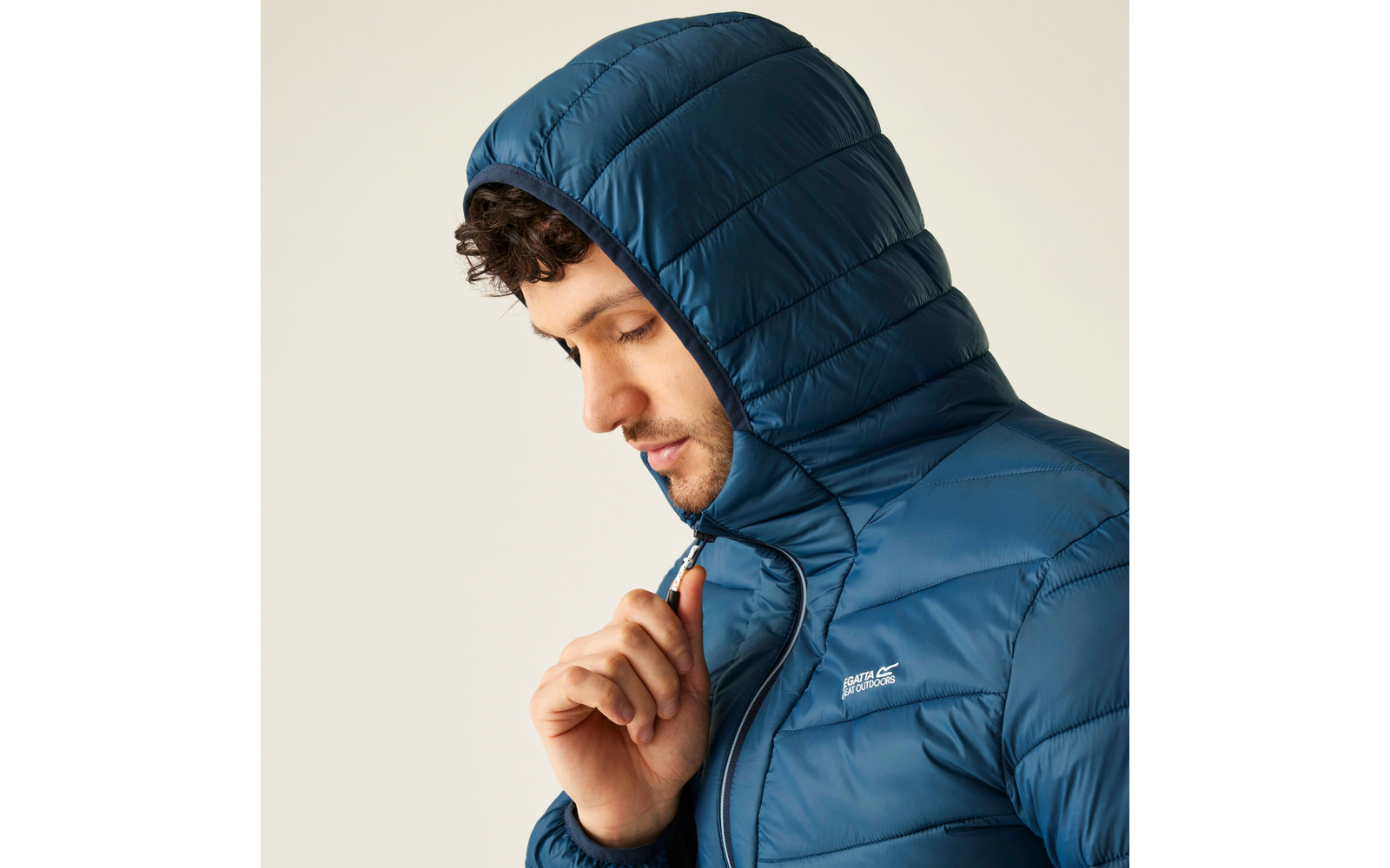  Regatta Hooded Leedre Hybrid Herren Outdoorjacke
