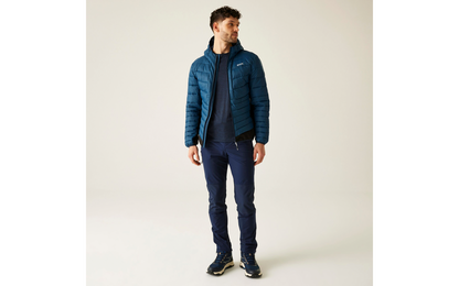  Regatta Hooded Leedre Hybrid Herren Outdoorjacke