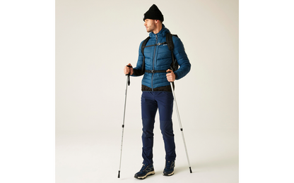  Regatta Hooded Leedre Hybrid Herren Outdoorjacke