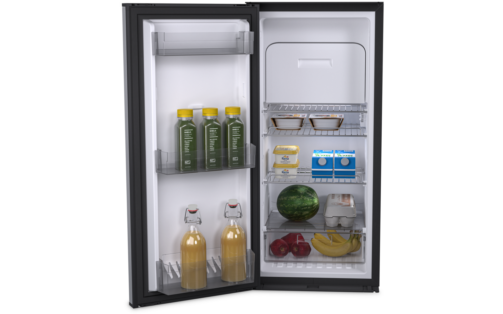  Dometic RC 10.4M90 Kompressorkühlschrank 90 Liter Mit Doppelscharnier Und TFT-Display