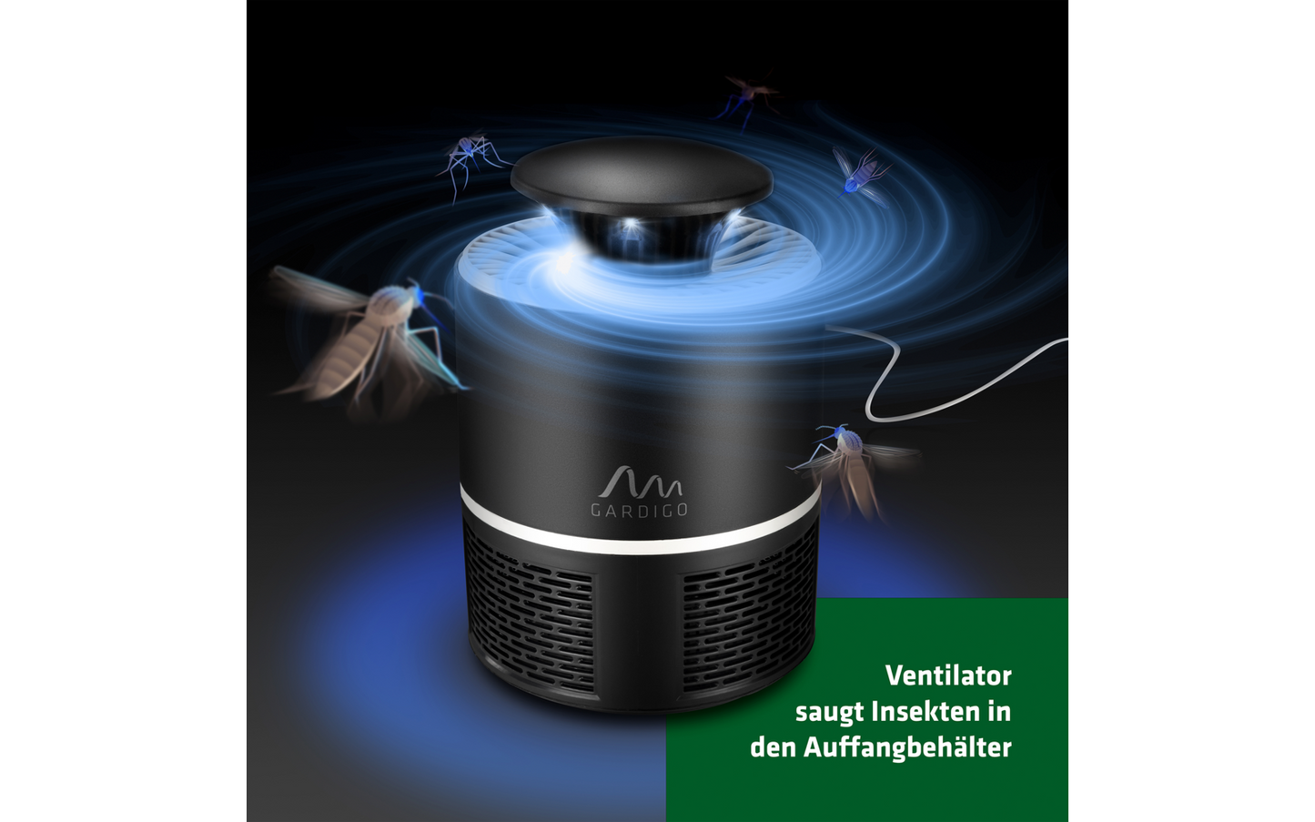  Gardigo Insektenfalle Mit UV Licht Und Luftstrom