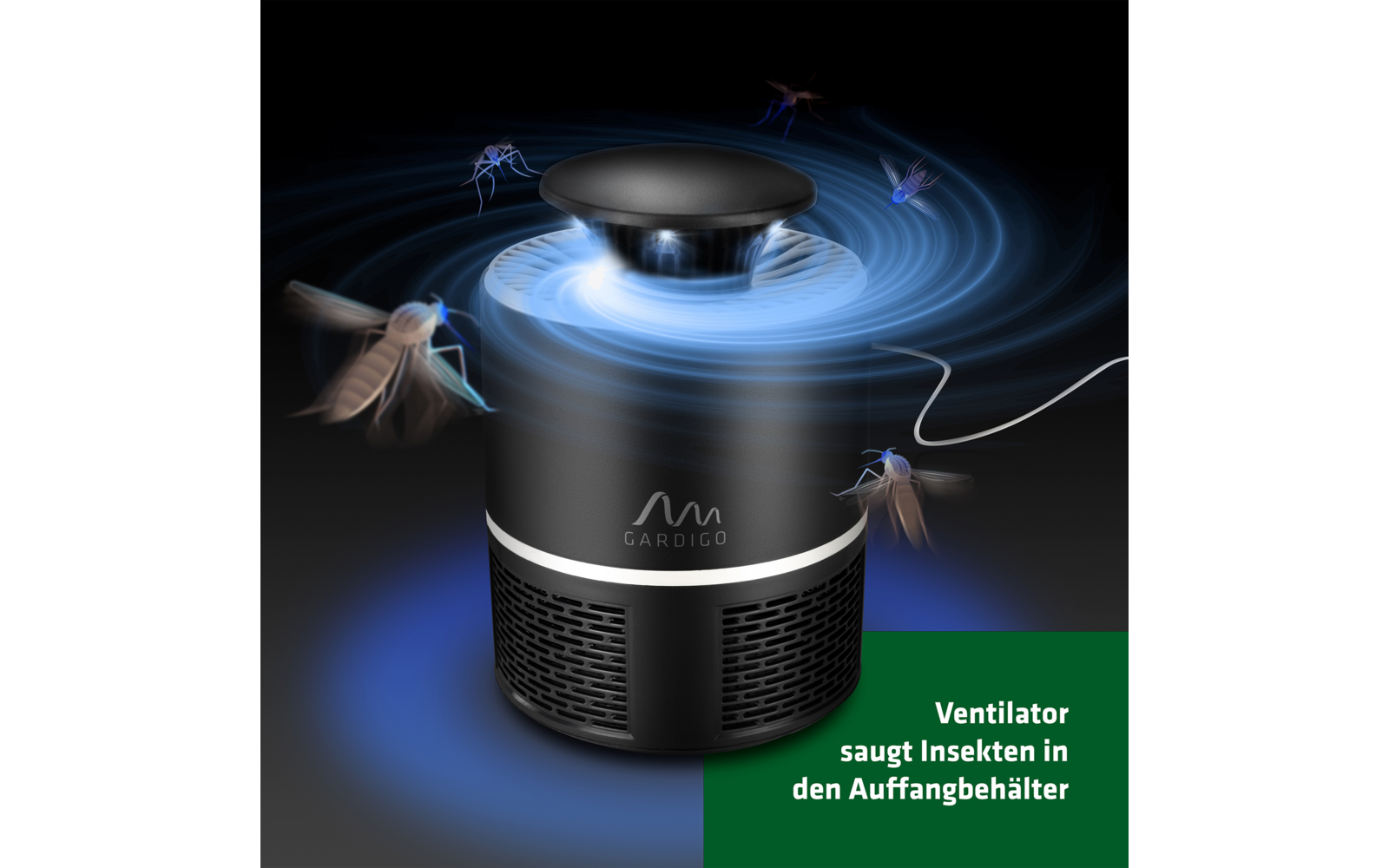  Gardigo Insektenfalle Mit UV Licht Und Luftstrom