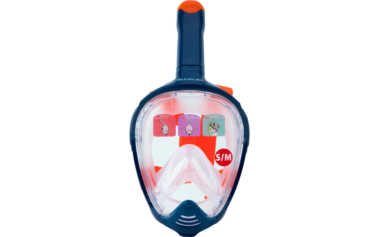  Sunflex Sport Full Face Mask Kraken Vollgesichtsmaske Zum Tauchen Für Kinder Und Jugendliche