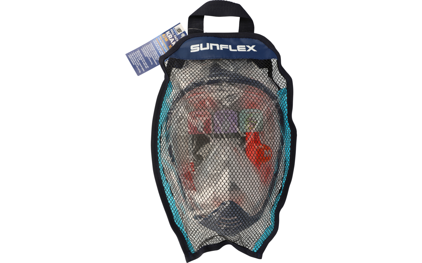  Sunflex Sport Full Face Mask Kraken Vollgesichtsmaske Zum Tauchen Für Kinder Und Jugendliche
