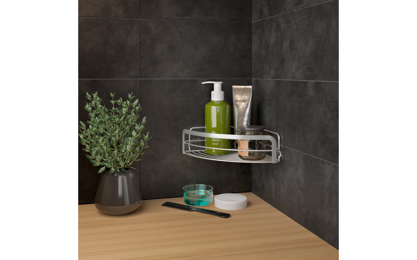  Metaltex Origin Luxy Regal Für Dusche