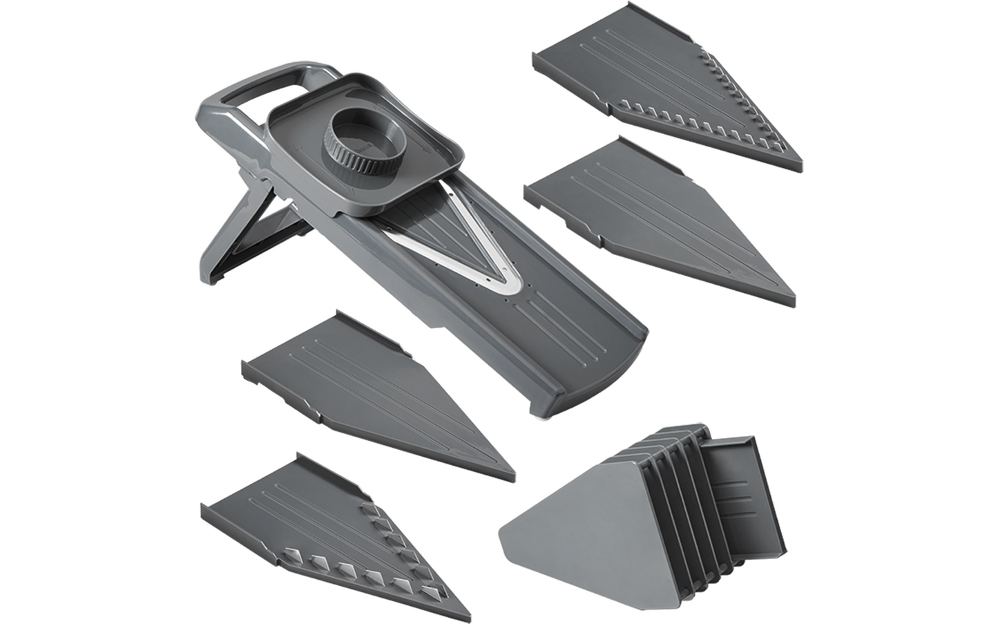  Metaltex Slice-V Universalreibe Mit 5 Auswechselbare Einsätze