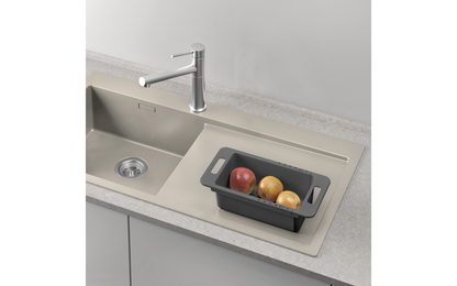  Metaltex Drain-Flex Abtropfkorb / Spülkorb Ausziehbar 35 Bis 52 Cm
