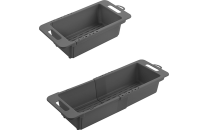  Metaltex Drain-Flex Abtropfkorb / Spülkorb Ausziehbar 35 Bis 52 Cm