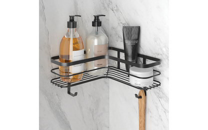  Metaltex Origin Lava Eckregal L-förmig U-fix Für Dusche