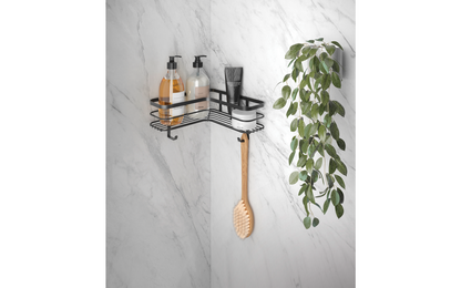  Metaltex Origin Lava Eckregal L-förmig U-fix Für Dusche