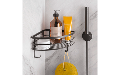  Metaltex Origin Lava Eckregal U-fix Für Dusche