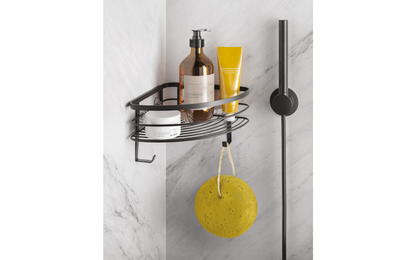  Metaltex Origin Lava Eckregal U-fix Für Dusche