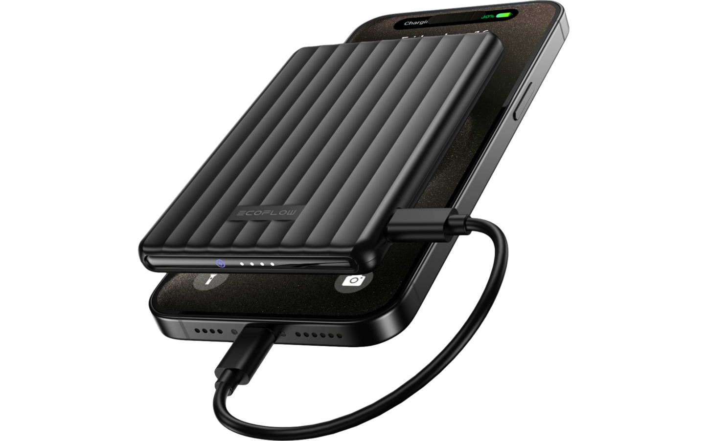 EcoFlow Rapid Mag 5 K Powerbank Für Wireless Charging / 1 X USB-C / 20 W / 5.000  mAh