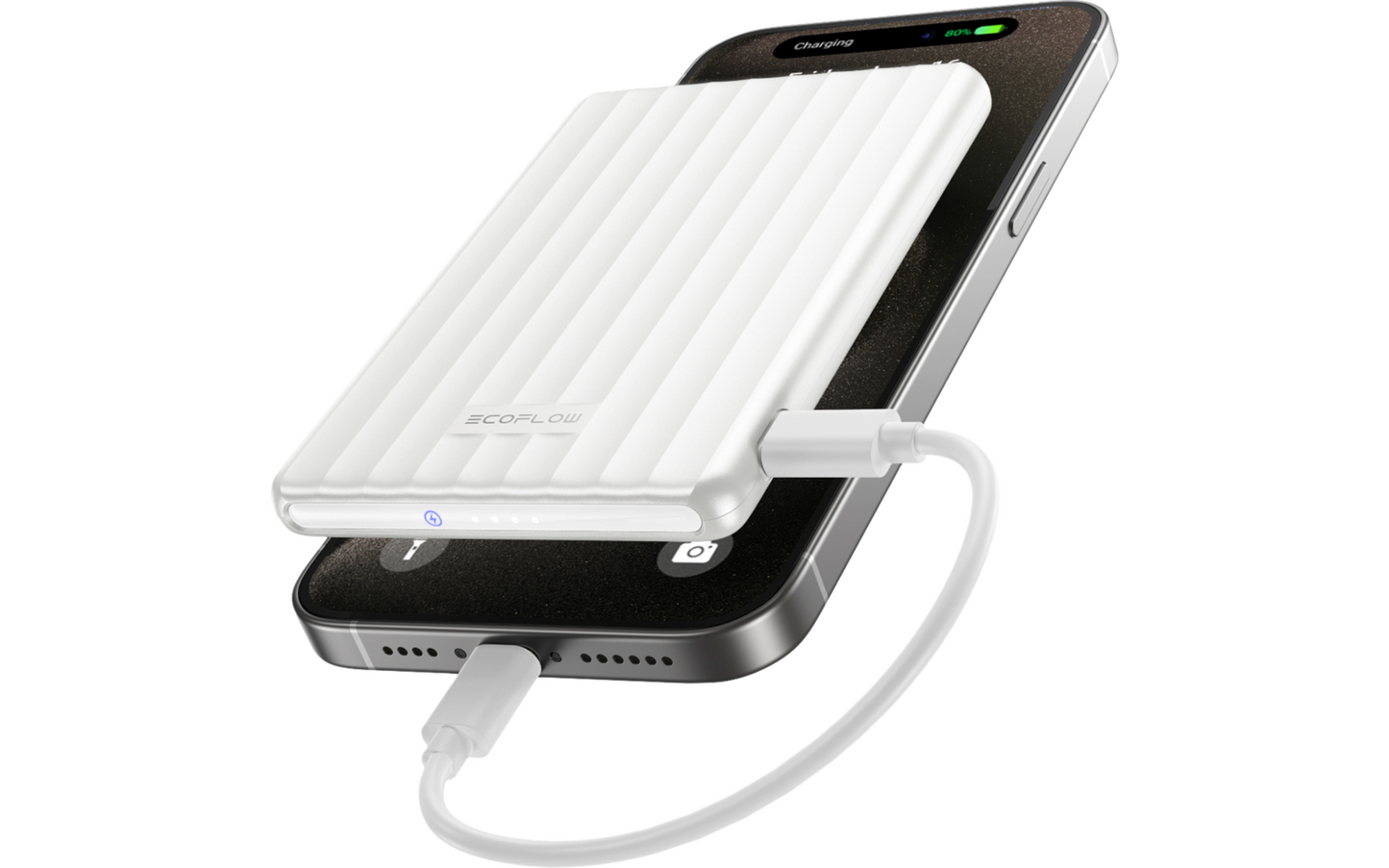  EcoFlow Rapid Mag 5 K Powerbank Für Wireless Charging / 1 X USB-C / 20 W / 5.000  mAh