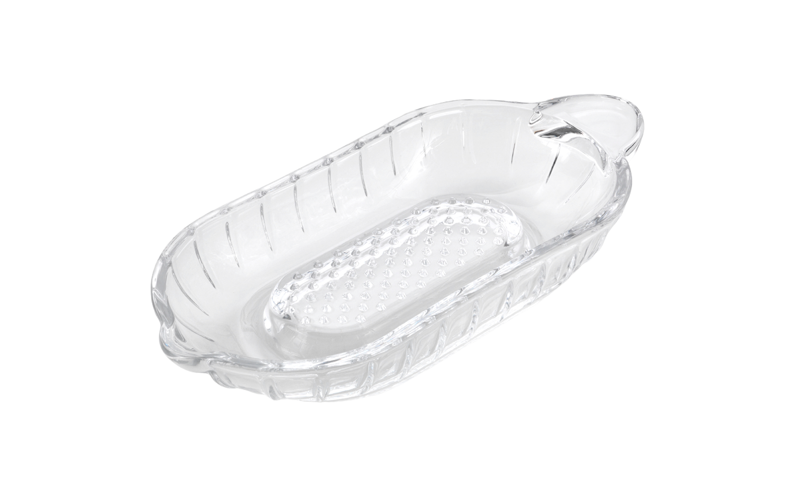  Metaltex Apfelreibe Aus Glas 21 X 9,5 X 3,5 Cm