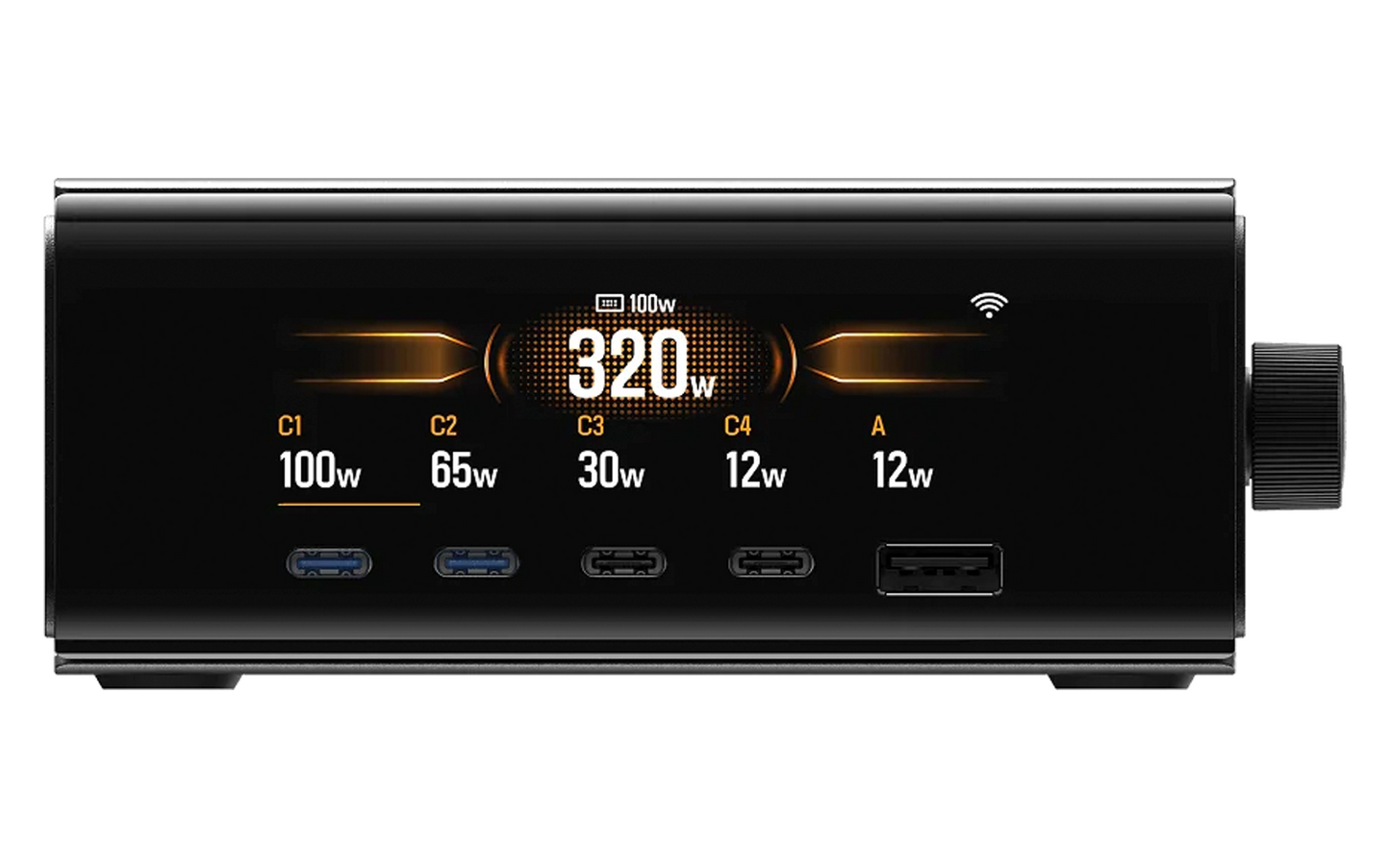  EcoFlow Rapid Pro Desktop-Ladegerät Für Rapid Pro Powerbanks Mit 4x USB-C / 1x USB-A / 320  W