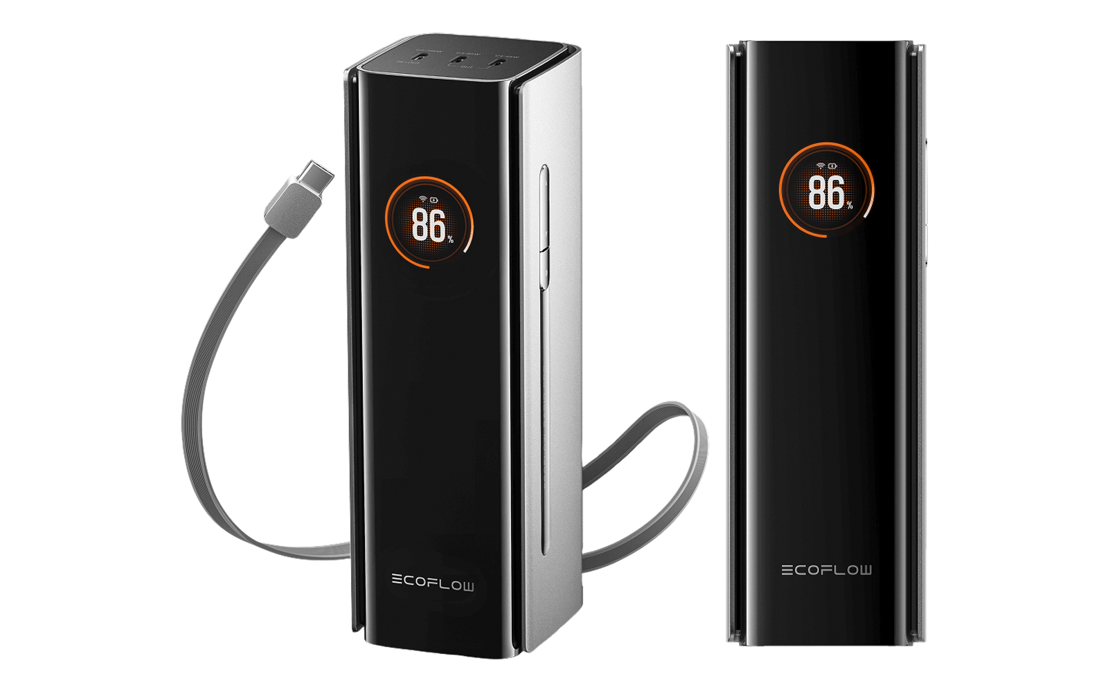  EcoFlow Rapid Pro Powerbank USB-C Schnellladegerät / App & LCD-Display