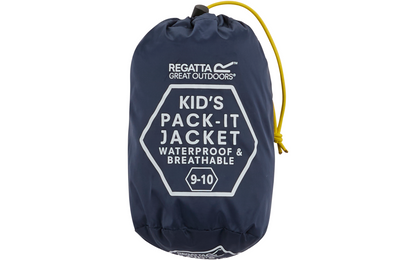  Regatta Pack-It III Kinder Regenjacke
