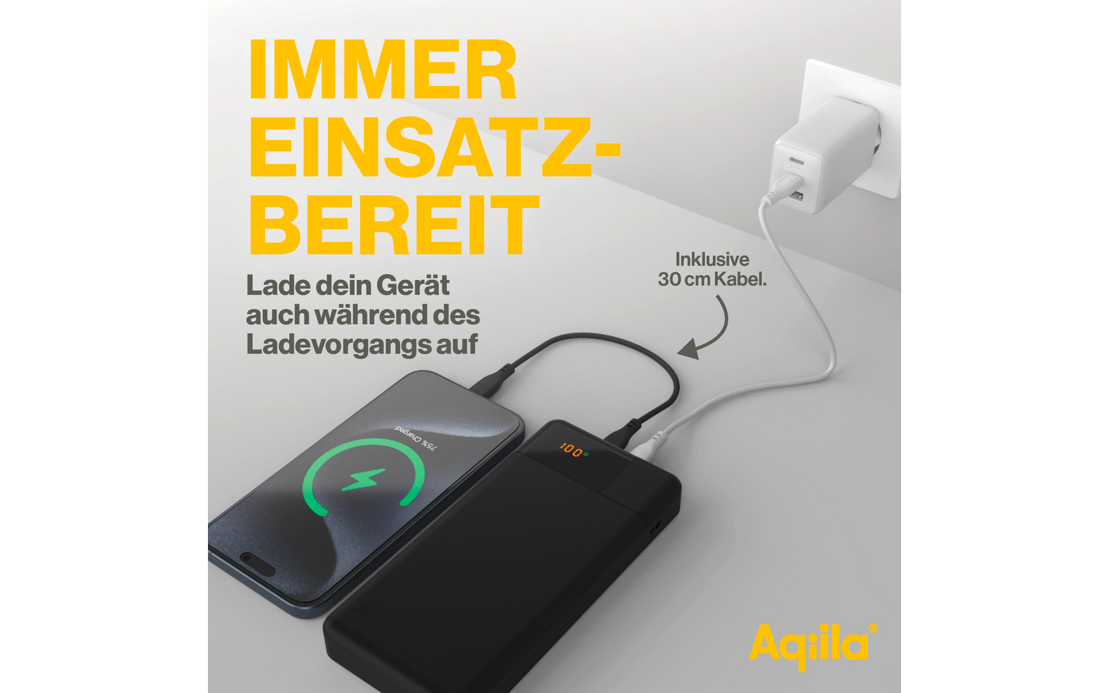  Aqiila Powerbird Powerbank 20 W 20000 MAh