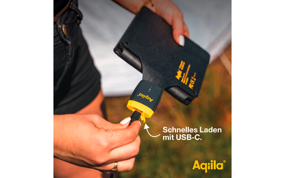  Aqiila Sunbird Tragbares Solar Ladegerät Monokristallin
