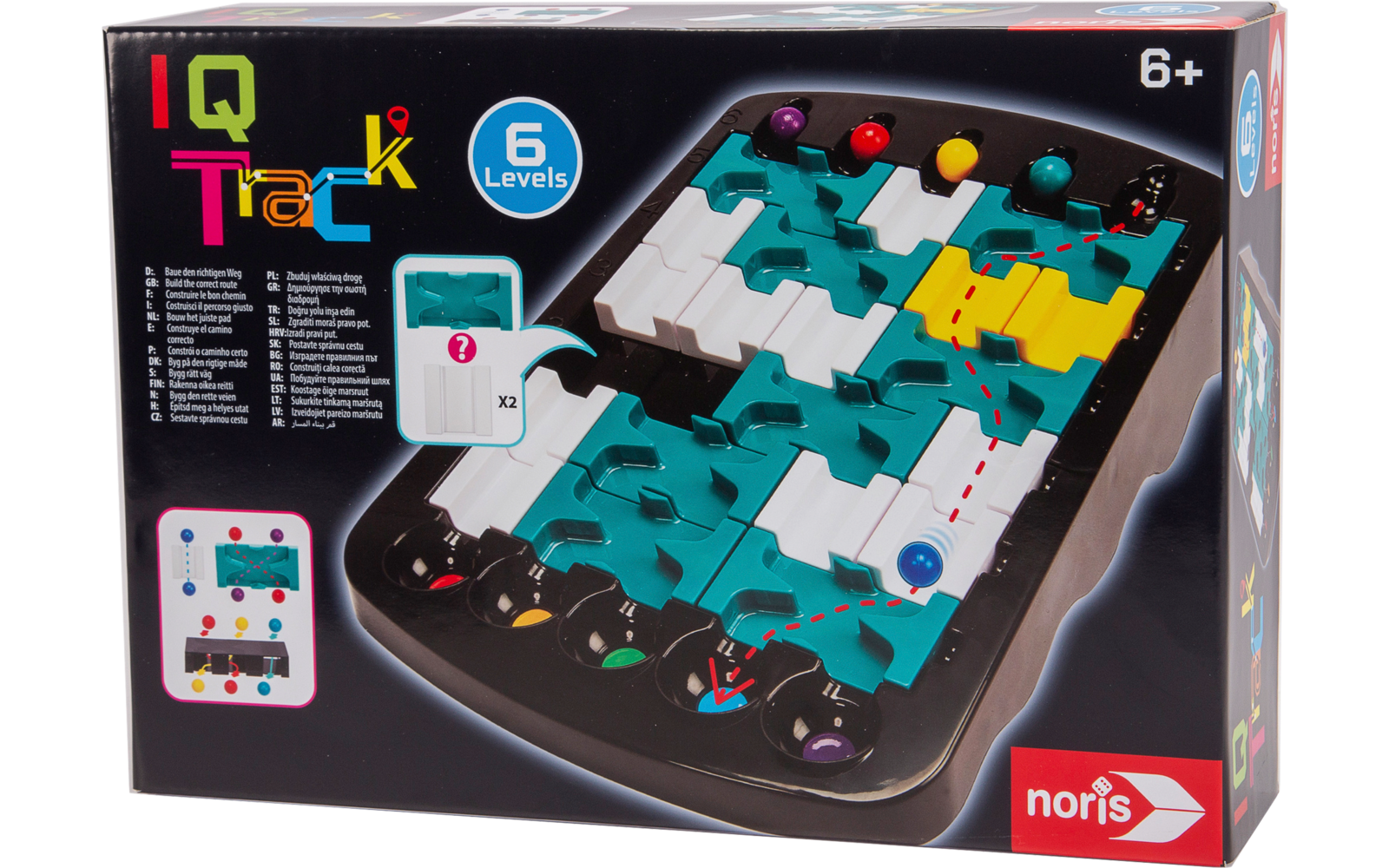  Noris IQ Track Logikspiel Ab 6 Jahren
