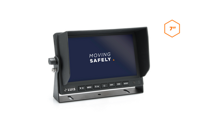  LUIS Basic Rückfahrsystem Inkl. 7" Monitor 12 - 24 V