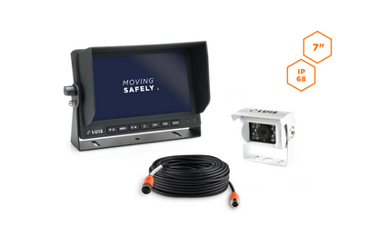  LUIS Basic Rückfahrsystem Inkl. 7" Monitor 12 - 24 V