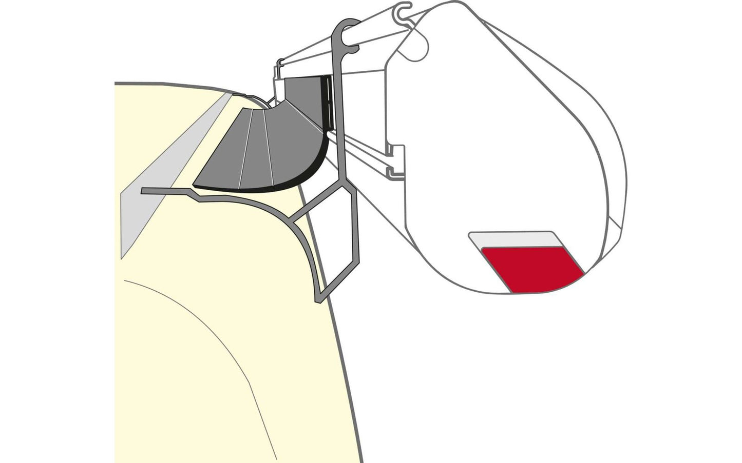  Fiamma Kit Rain Guard Van