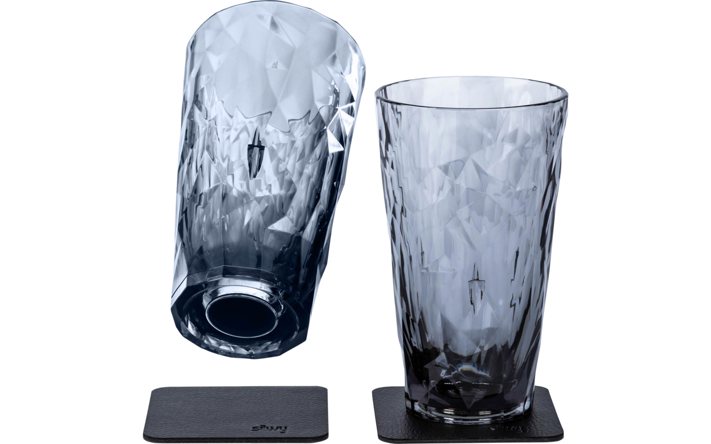  Silwy® Magnet-Kunststoffgläser LONGDRINK