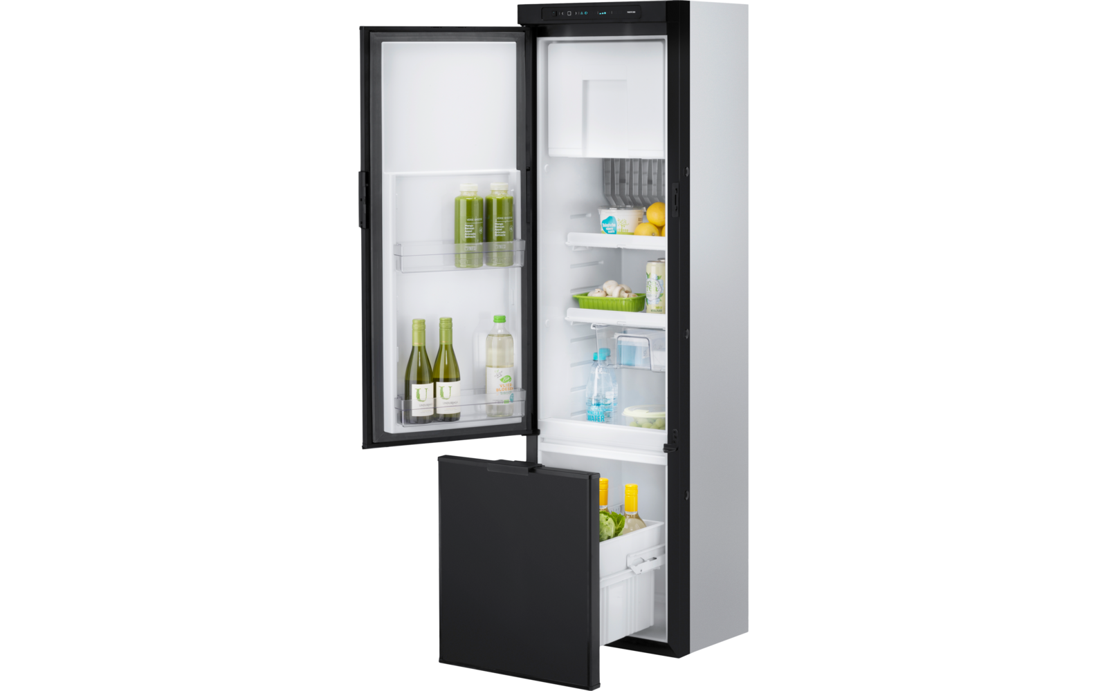  Thetford N4141 Absorberkühlschrank / Schmaler Standkühlschrank / 141 Liter / Betrieb Mit Gas / 12V / 230V