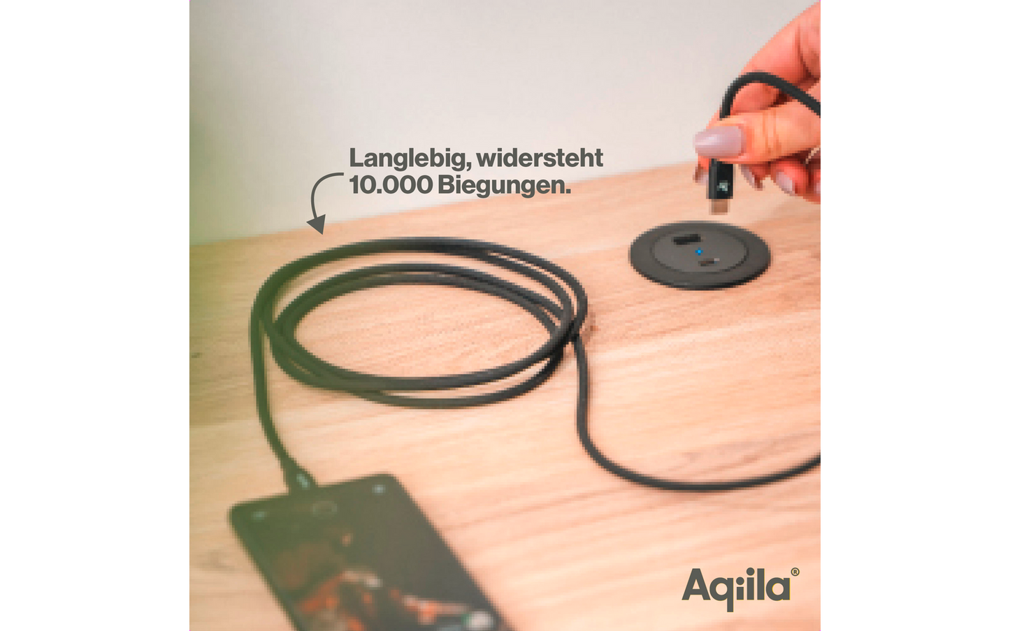  Aqiila Cablebird CB Ladekabel / Sync-Kabel USB-C Zu USB-C / 240 W