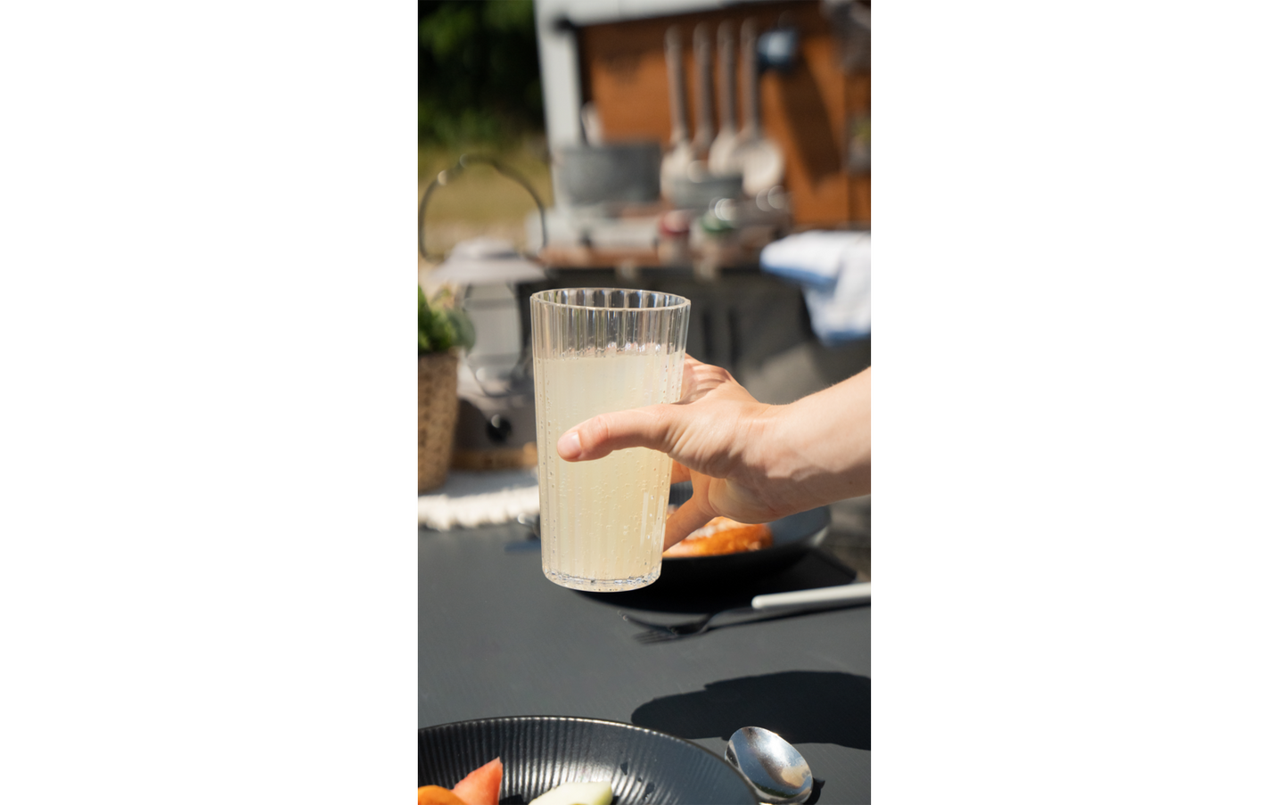  Berger Stripes Acryl Trinkglas-Set 2-tlg.