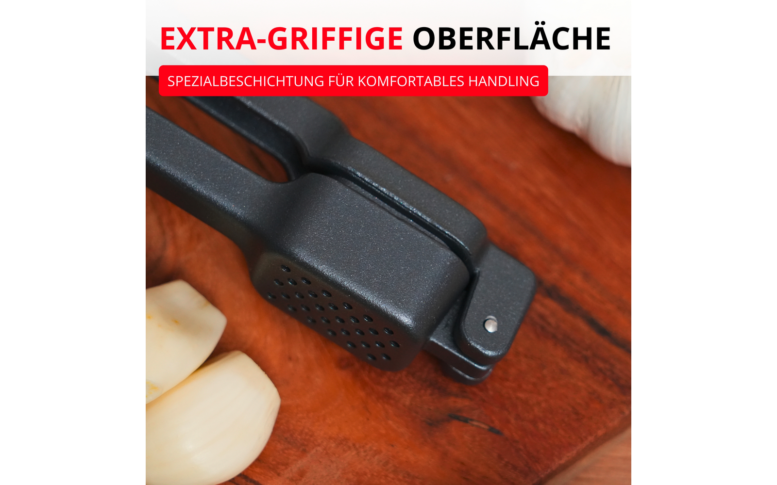  Westmark Biopress Knoblauchpresse Black Edition