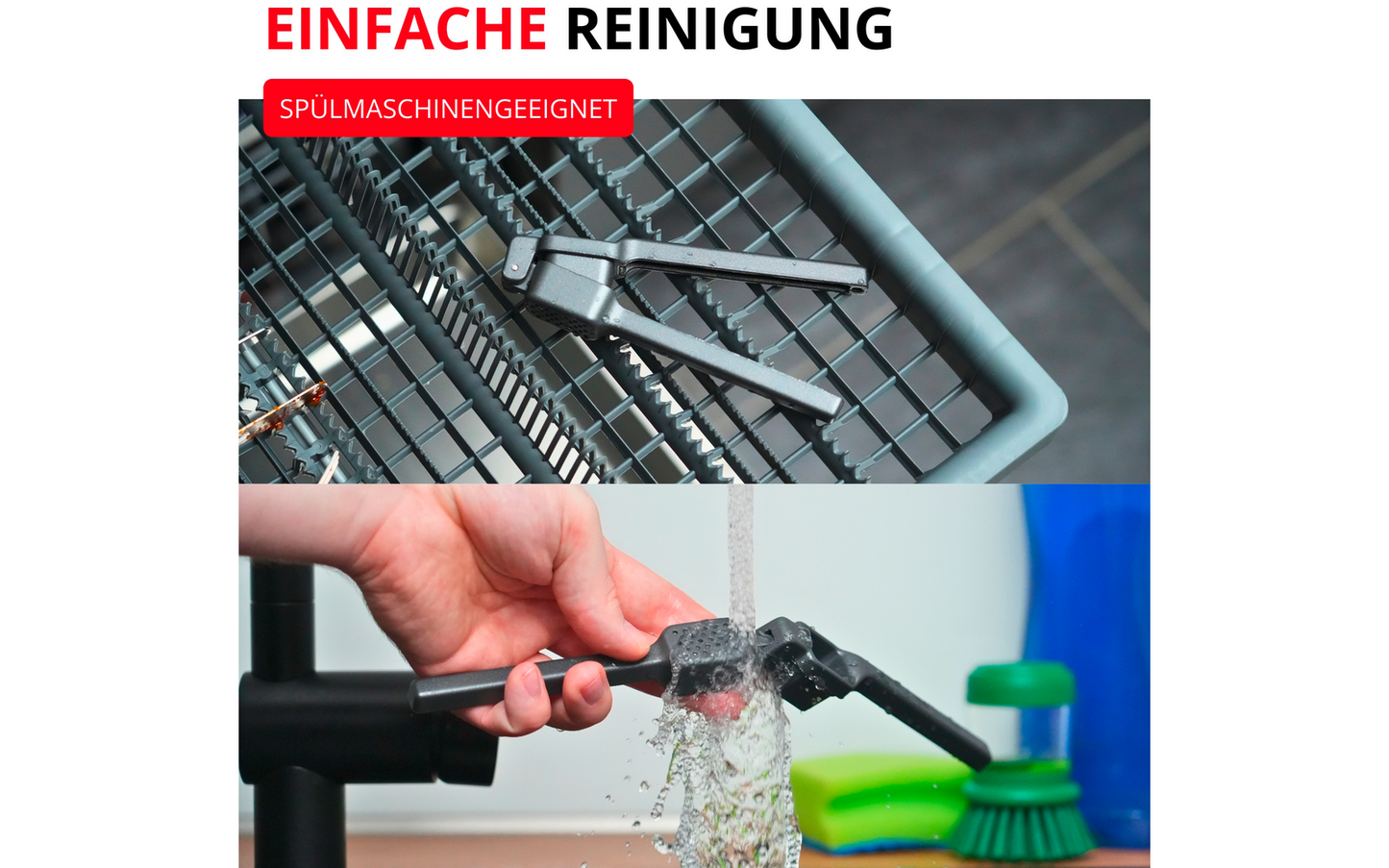  Westmark Biopress Knoblauchpresse Black Edition