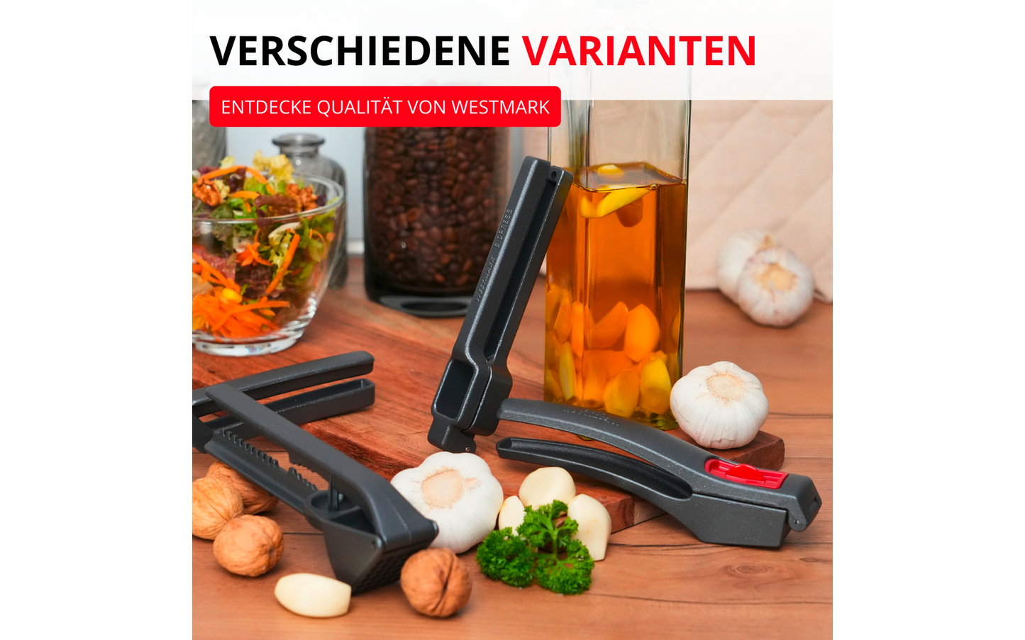  Westmark Biopress Knoblauchpresse Black Edition