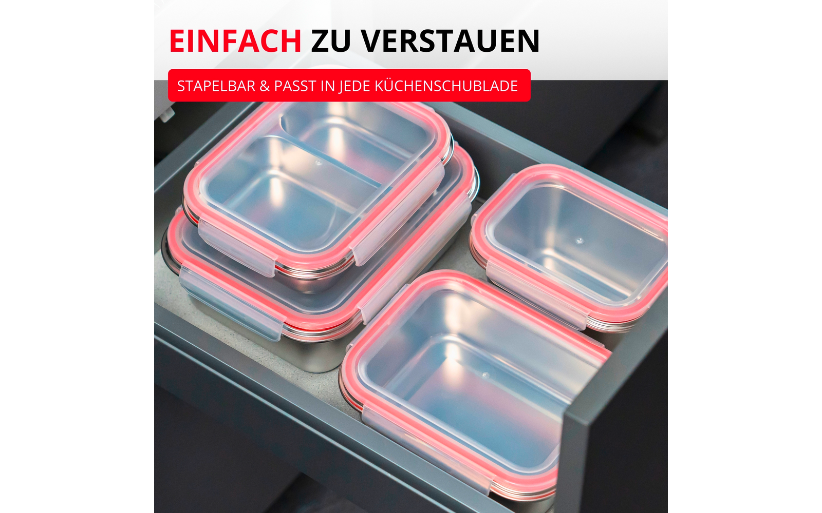  Westmark Lunch Box Und Frischhaltedose Edelstahl