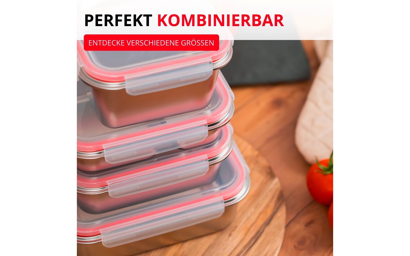  Westmark Lunch Box Und Frischhaltedose Edelstahl