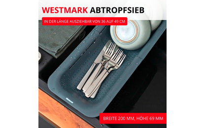  Westmark Abtropfsieb Für Spülbecken